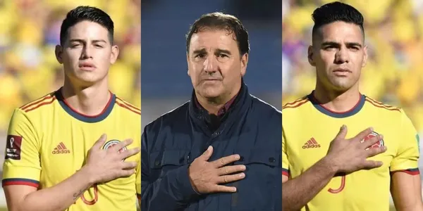 James Rodríguez y Radamel Falcao tiemblan en la Selección Colombia.