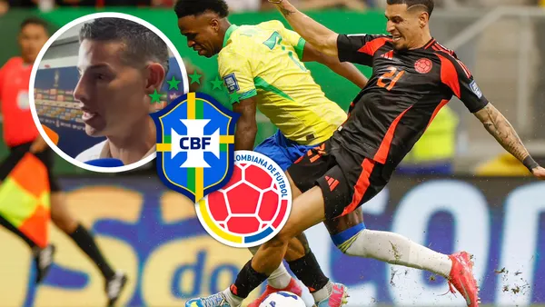 James Rodríguez y sus explosivas declaraciones post partido Foto: Escudoteca, Captura de X y CBF