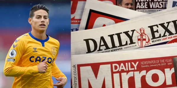 James Rodríguez ya recibió sus primeras críticas en Inglaterra y fue por esta razón que el colombiano no se la esperaba.