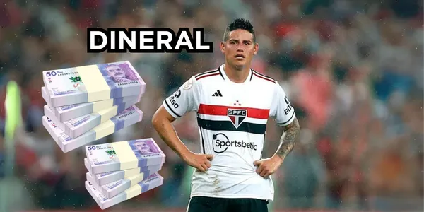 James saldría del Sao Paulo. Foto tomada de El Colombiano y y 123RF.