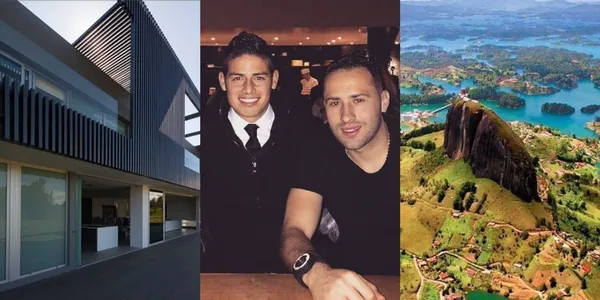 James sería nuevo vecino de David Ospina en Guatapé, las mansiones… de lujo