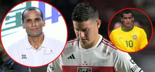 James tocó fondo en Sao Paulo de Brasil y el sablazo que mando el astro Rivaldo