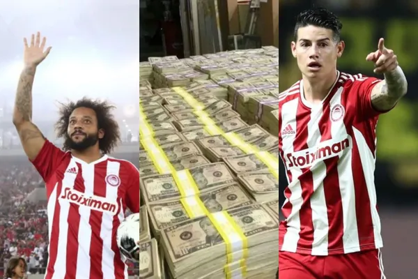 James y Marcelo ahora son compañeros en el Olympiacos, pero en temas de salario hay una marcada diferencia, en el vídeo que tienes abajo te contamos los detalles ⬇️⬇️⬇️