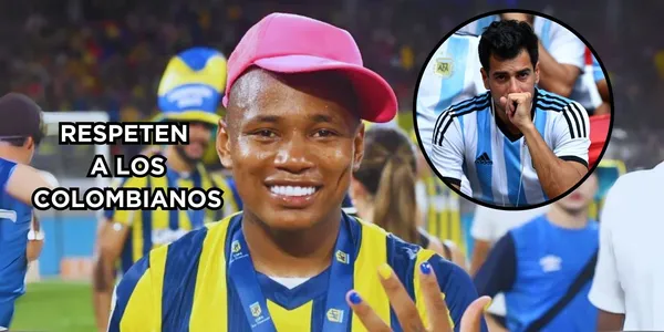 Jaminton Campaz calló a muchos argentinos para que respeten la idiosincrasia futbolera de los colombianos.