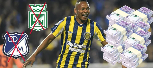 Jaminton Campaz viene de ser campeón con Rosario Central en Argentina