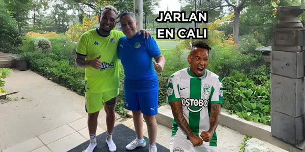 Jarlan Barrera en camino a ser el nuevo jugador del Deportivo Cali.