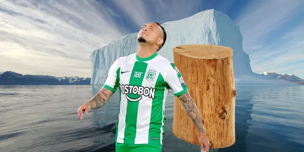 Jarlan Barrera estaría más que borrado en Atlético Nacional.