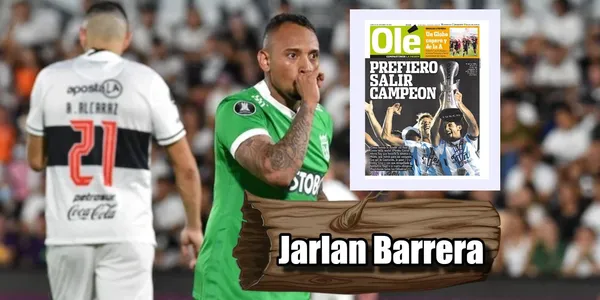 Jarlan Barrera no la pasa nada bien en Atlético Nacional y el jugador ha sido reseñado por la prensa de Argentina.
