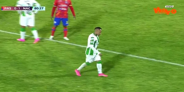 Jarlan Barrera sigue recibiendo críticas en Atlético Nacional.