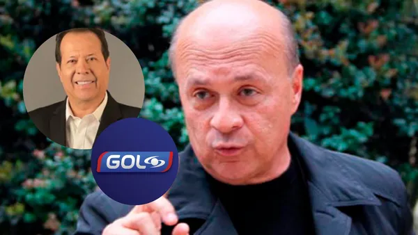 Javier Fernández Franco y Carlos Antonio Vélez Foto: RCN y Captura de X, Gol Caracol