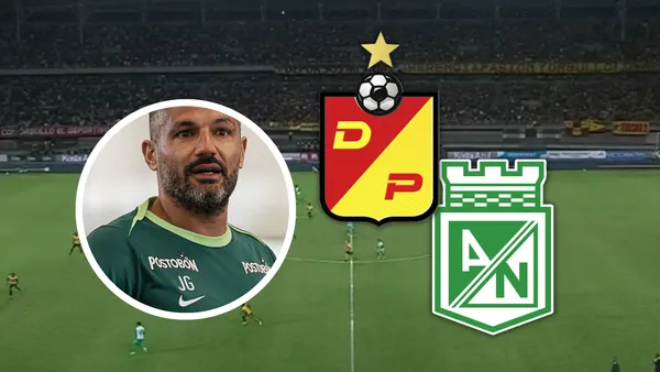 Javier Gandolfi debe revertir la mala situación de Nacional en la segunda parte Foto: Escudoteca y Captura de Win Sports