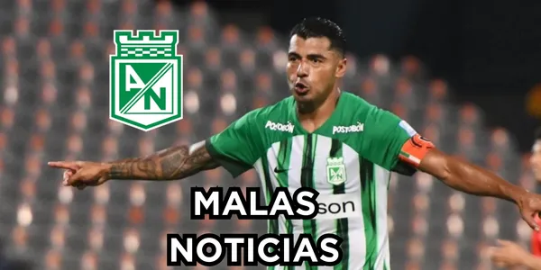 Jefferson Duque anotando un gol con Atlético Nacional. Foto tomada de Win Sports.