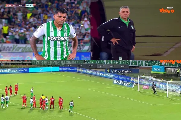 Jefferson Duque anotó desde el tiro penal y Pedro Sarmiento reaccionó en Atlético Nacional.