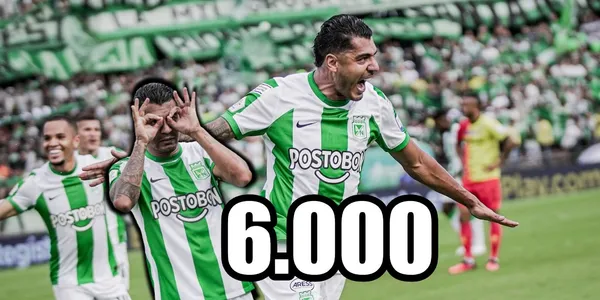 Jefferson Duque escribió su nombre en un histórico récord de Atlético Nacional.