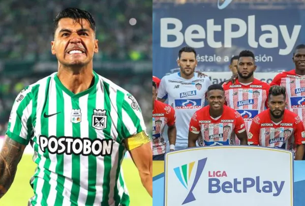 Jefferson Duque marcó un golazo contra el Junior FC; pero otro jugador de Atlético Nacional se robó el show.