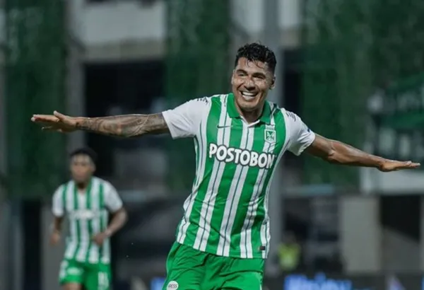 Jefferson Duque marcó un golazo para sellar el triunfo de Atlético Nacional.