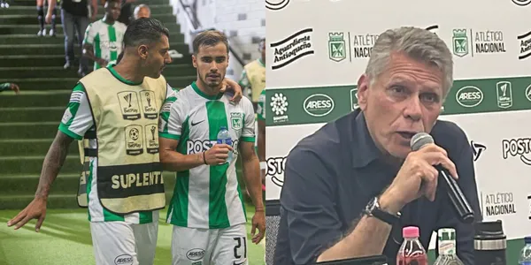 Jefferson Duque no dio la talla en Atlético Nacional y Paulo Autuori le mandó una advertencia a Tomás Ángel.
