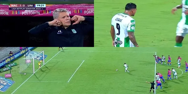 Jefferson Duque se reencontró con el gol en Atlético Nacional.