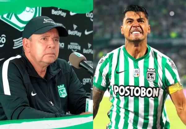 Jefferson Duque volvió a quedar en deuda en Atlético Nacional y el entrenador se pronunció.