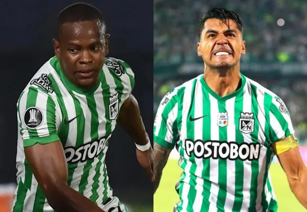 Jefferson Duque y Yerson Candelo tuvieron un gesto por parte de los hinchas de Atlético Nacional en el juego contra Atlético Bucaramanga.