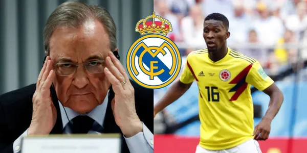 Jefferson Lerma no jugó bien ante Ecuador y Florentino Pérez habría tomado nota para el posible fichaje en Real Madrid.
