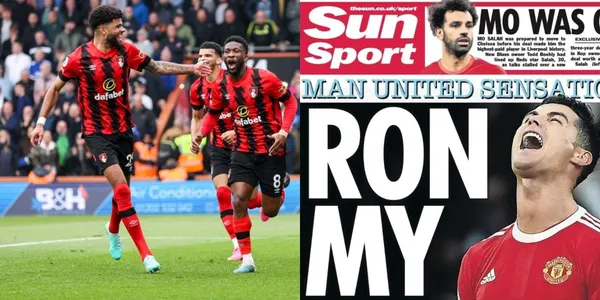 Jefferson Lerman marcó un doblete con el Bournemouth de Inglaterra y el medio The Sun se rindió a los pies del cafetero.