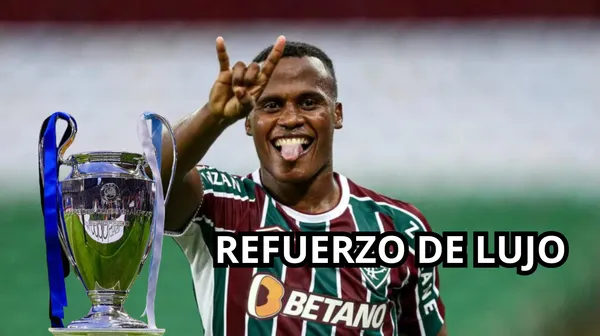 Jhon Arias con la camiseta de Fluminense. FOTO: La Visión Web