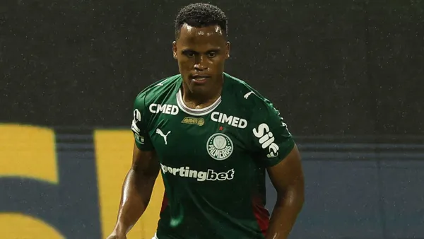 Jhon Arias debutó con la camiseta del Palmeiras - X @Palmeiras