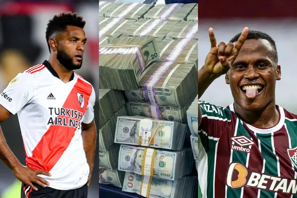 Jhon Arias el Pelé colombiano en Brasil alcanzó un nuevo precio de mercado y superó con creces a su paisano Miguel Ángel Borja.