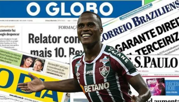 Jhon Arias ingresó y fue clave en Fluminense en el Brasileirao.