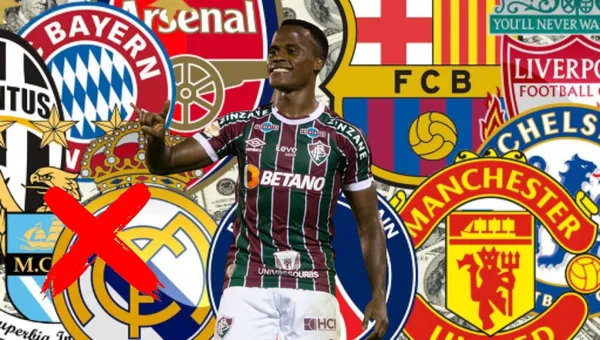 Jhon Arias podría salir de Fluminense pero rechazó a gigante europeo.