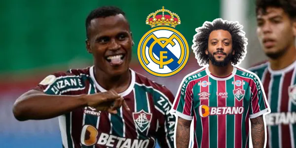 Jhon Arias y Marcelo son compañeros en el Fluminense de Brasil