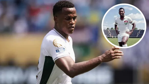 Jhon Arias y mira quién lo comparó con Pelé Foto: X y Fluminense