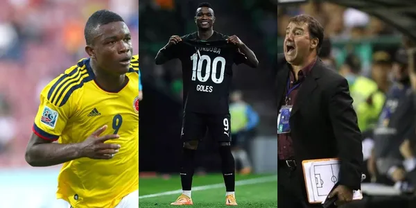 Jhon Córdoba delantero cafetero que brilla en Europa y en la Selección Colombia lo tienen borrado.