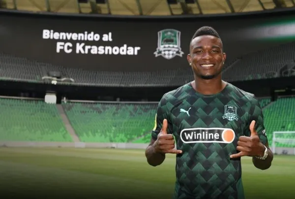 Jhon Córdoba marcó otro gol para su nuevo club el FC Krasnodar en el compromiso que tuvieron frente al Zenit de Rusia. Córdoba comenzó con buen pie en su nuevo equipo, ha marcado 2 goles en 3 partidos y se perfila como un delantero que podría reforzar a la Selección Colombia ante la ausencia de goleadores. Reinaldo Rueda tiene en la mira a Jhon para las próximas Eliminatorias Sudamericanas rumbo a Qatar 2022.