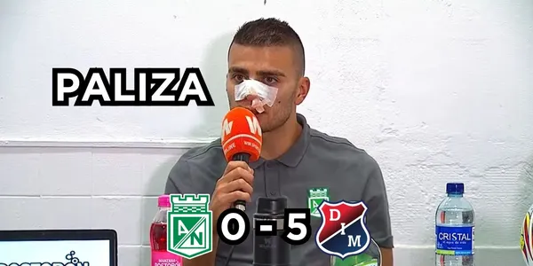 Jhon Duque habló tras la paliza que le dio el DIM a Atlético Nacional.
