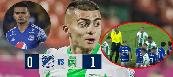 Jhon Duque tuvo paso por Millonarios y ahora milita en Atlético Nacional