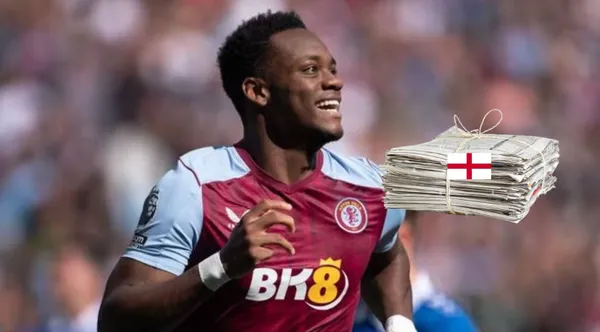 Jhon Durán disputó los minutos finales en la victoria de su equipo en la Premier League.