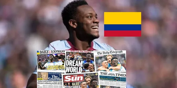 Jhon Jáder Durán es reseñado por la prensa de Inglaterra.