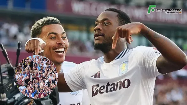 Jhon Jader Durán Foto: Aston Villa y The Sun