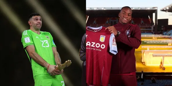 Jhon Jáder Durán ahora jugará con el Dibu Martínez en el Aston Villa de Inglaterra.