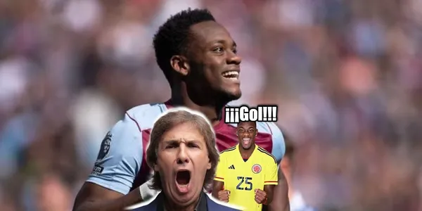 Jhon Jáder Durán marcó su primer gol en la Premier League de Inglaterra.