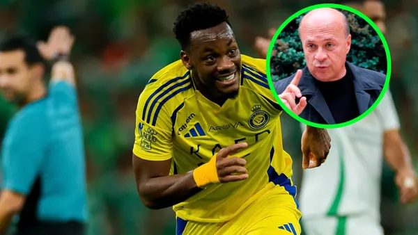 Jhon Jader Durán y Carlos Antonio Vélez Foto: Al Nassr y RCN radio