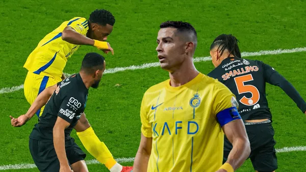 Jhon Jader Durán y su primer gol en Arabia Foto: Al Nassr y Cristiano