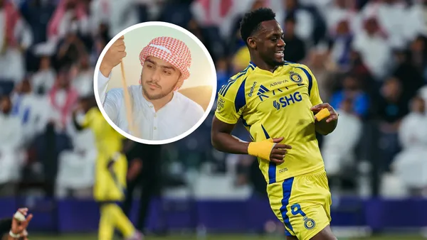 Jhon Jader Durán y un nuevo polémico gesto en Arabia Foto: Al Nassr y Pexels
