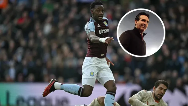 Jhon Jader Durán y Unai Emery Foto: Antena 2 y Relevo