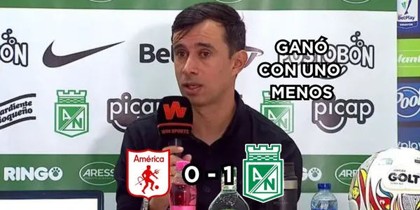 Jhon Jairo Bodmer con Atlético Nacional le volvió a ganar al América de Cali.