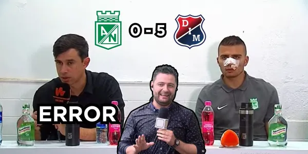 Jhon Jairo Bodmer cometió un insólito error en el juego de Atlético Nacional contra el Deportivo Independiente Medellín.