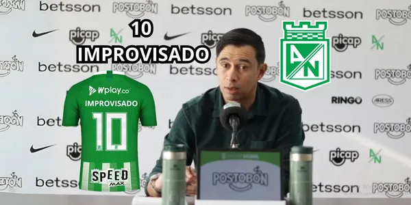 Jhon Jairo Bodmer habló del tema del posible 10 improvisado de Atlético Nacional.