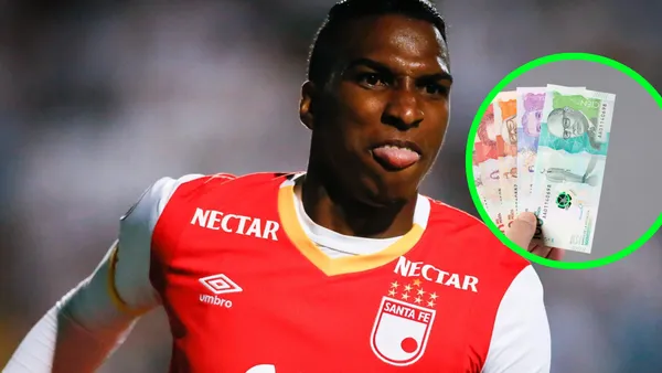 Johan Arango Foto: Independiente Santa Fe y Bloomberg